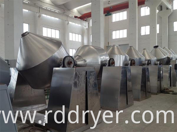 Vacuum Rotary Drying Machine with Double Cone